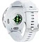Умные часы Garmin Venu 3 белые с серебристым безелем (010-02784-50)