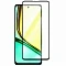 Защитное стекло Realme C67/C55 полноэкранное черное