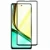 Защитное стекло Realme C67/C55 полноэкранное черное
