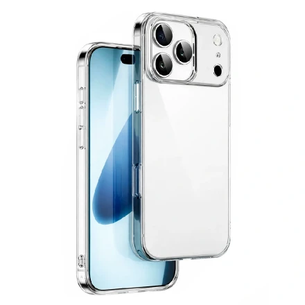 Противоударная накладка Wiwu Ishield One совместимая с iPhone 17 Pro Max прозрачная