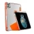 Чехол-книжка Mosbros Clear-Pro совместимая с iPad Air 13' (2024/2025/2026) оранжевая