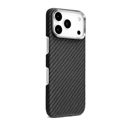 Кевларовая накладка Cabal Kevlar Case Ultra-Slim Big Weave совместимая с iPhone 17 Pro черный