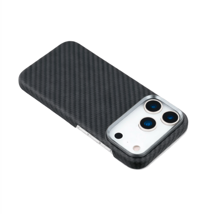 Кевларовая накладка Cabal Kevlar Case Ultra-Slim Big Weave совместимая с iPhone 17 Pro черный