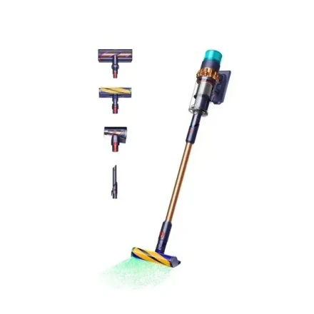 Вертикальный пылесос Dyson SV23 Gen5Detect Absolute Prussian Blue/Copper (темно-синий/медный) (4 насадки)