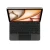 Чехол-клавиатура Apple Magic Keyboard совместимая с iPad Air 11" (2024-2025) (русская гравировка) black (черная)