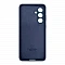 Накладка Silicone Case совместимая с Samsung S23 FE (SC) синяя