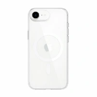 Пластиковая накладка Clear Case с MagSafe совместимая с iPhone 16E/17E прозрачная LB