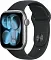 Apple Watch Series 11, 42 мм, корпус из алюминия цвета «серый космос», спортивный ремешок цвета «черный» M/L (MEQX4)