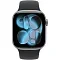 Apple Watch Series 11, 42 мм, корпус из алюминия цвета «серый космос», спортивный ремешок цвета «черный» M/L (MEQX4)