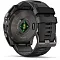 Умные часы  Умные часы Garmin Fenix 8 47 mm AMOLED Sapphire Carbon Gray DLC titanium with black Peddle gray (серый карбон серый-черный ремешок) (010-02904-20)