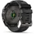 Умные часы  Умные часы Garmin Fenix 8 47 mm AMOLED Sapphire Carbon Gray DLC titanium with black Peddle gray (серый карбон серый-черный ремешок) (010-02904-20)