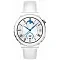 Умные часы  Смарт-часы Huawei Watch GT 3 Pro 43 mm (FRG-B19) белая керамика с серебряным безелем с кожаным ремешком