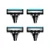 Набор сменных лезвий  для Mijia Lemon Razor 5+1 (4 шт)
