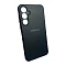Накладка Silicone Case совместимая с Samsung S23 FE (SC) черная