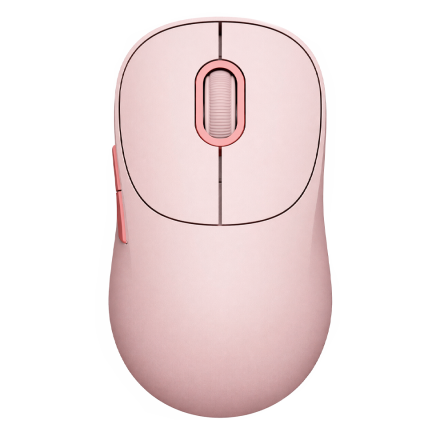 Беспроводная Bluetooth мышь Ксиаоми Wireless Mouse 3 GL Pink (розовая)