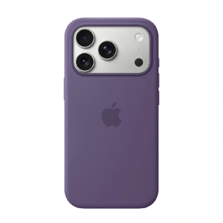 Накладка Silicone Case с MagSafe совместимый с iPhone 17 Pro Max Purple Fog (фиолетовый) GZ
