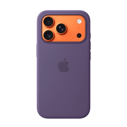 Накладка Silicone Case с MagSafe совместимый с iPhone 17 Pro Max Purple Fog (фиолетовый) GZ