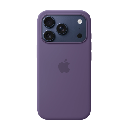 Накладка Silicone Case с MagSafe совместимый с iPhone 17 Pro Max Purple Fog (фиолетовый) GZ