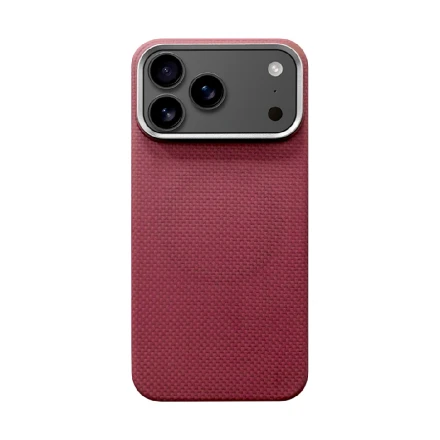 Кевларовая накладка Cabal Kevlar Case Ultra-Slim Rose совместимый с iPhone 17 Pro Max красный