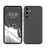 Накладка Silicone Case совместимая с Samsung S23 FE (SC) серая
