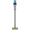 Пылесос Dyson SV47 V15 Detect HEPA синий/никель (blue/nickel) (5 насадок)