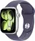 Apple Watch Series 11, 42 мм, корпус из алюминия цвета «серебристый», спортивный ремешок цвета «фиолетовый туман» S/M (MF8H4)