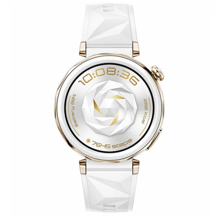 Умные часы  Смарт-часы Huawei Watch GT 5 Pro White Fluoroelastomer (белый) ремешок каучук EAC