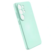 Накладка Silicone Case совместимая с Samsung S26 Ultra (SC) мятная