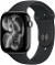 Apple Watch Series 11, 42 мм, корпус из алюминия цвета «чёрная смола», спортивный ремешок цвета «черный» S/M (MF834)