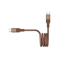 Кабель Momax Mag.Link Type-C/Type-C 100W (DC52L2) 1м золото