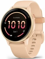Умные часы Garmin VivoActive 6 розовые с розовым ремешком (010-02985-43)