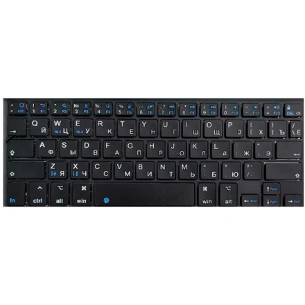 Чехол-клавиатура Dux Ducis Magnetic Keyboard для iPad Pro 11 (2024) черный (РУ раскладка)