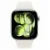 Apple Watch Series 11, 42 мм, корпус из алюминия цвета «серебристый», спортивный ремешок цвета «звездный свет» S/M (MEW34)