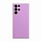 Накладка Silicone Case совместимая с Samsung S24 Ultra лавандовая (SC)