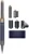 Стайлер Dyson Airwrap multi-styler Complete Long HS05 Blue/Copper (синий/медный) с диффузором