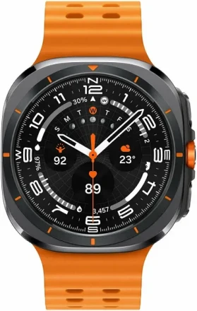 Samsung Galaxy Watch Ultra SM-L705 LTE 47 мм 32Gb черный титан ремешок orange EAC