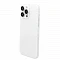 Силиконовая накладка Kzdoo Q Series совместимая с iPhone 15 Pro прозрачная матовая