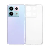 Силиконовая накладка Partner совместимый с Кмиаоми Note 13 Pro 5G/Poco X6 прозрачная