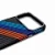 Пластиковая накладка Mosbros c MagSafe совместимая с iPhone 17 Pro под карбон черная (цветная полоса)