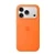Накладка Silicone Case с MagSafe совместимая с iPhone 17 Pro Max оранжевая LB