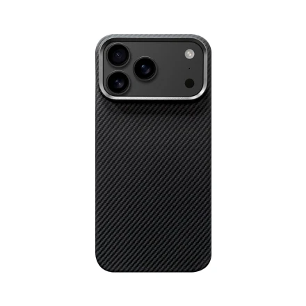 Кевларовая накладка Cabal Kevlar Case Ultra-Slim Small Weave совместимый с iPhone 17 Pro Max черный