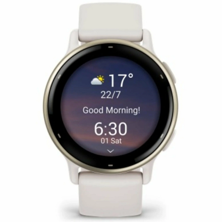 Умные часы Garmin VivoActive 5 слоновая кость (010-02862-51)