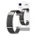 Браслет милановская петля WIWU MagFlex Watch Band (WB302) совместимый с Apple Watch (44/45/46/49mm) Silver (серебро)