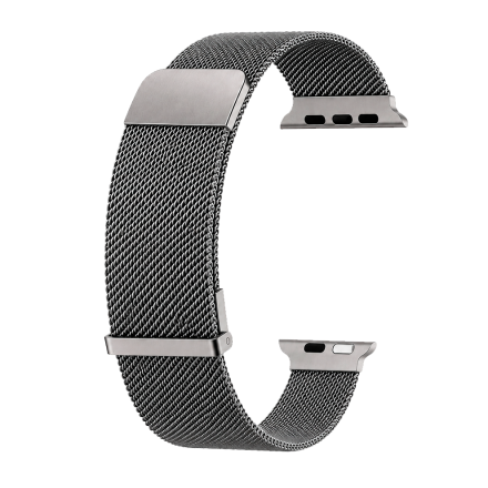 Браслет милановская петля WIWU MagFlex Watch Band (WB302) совместимый с Apple Watch (44/45/46/49mm) Silver (серебро)