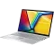 Ноутбук  17.3" Ноутбук Asus Vivobook X1704Z 1920x1080 AG IPS /Core i3-1215U hexa 2p4e 1.2-4.4GHz /8Gb/512PCISSD/noDVD/Int:Intel UHD Graphics/Cam/BT/WiFi/50WHr/w1y/2.1kg/DOS серебристый