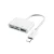 Переходник Yesido GS12 8pin-USB-SD&TF Card белый
