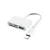 Переходник Yesido GS12 8pin-USB-SD&TF Card белый
