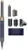 Стайлер Dyson Airwrap multi-styler Complete Long HS05 синий/медный с диффузором (EAC)