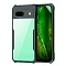 Противоударная накладка Xundd для Google Pixel 8A прозрачная с черными бортами