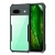 Противоударная накладка Xundd для Google Pixel 8A прозрачная с черными бортами